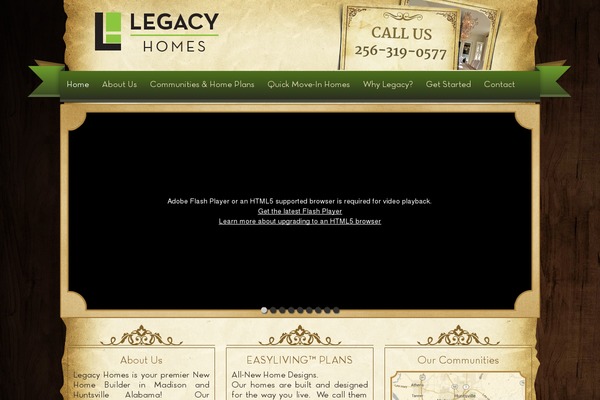 legacyhomesal.com site used Themz