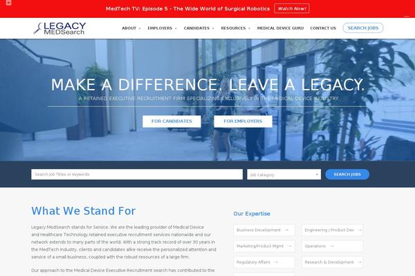 legacymedsearch.com site used Legacy2015