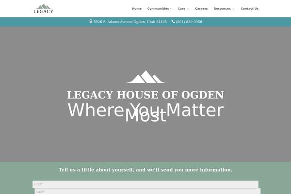 legacyogden.com site used Legacyretire