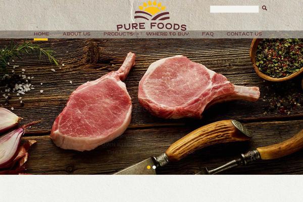 legacypork.com site used Purefoods