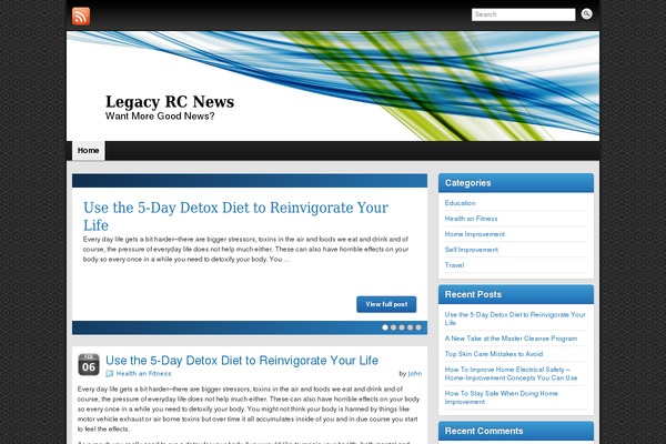 Graphene theme site design template sample