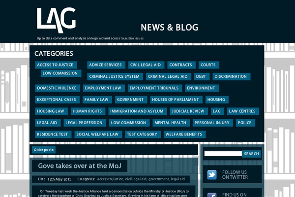 legalactiongroupnews.org.uk site used Lag