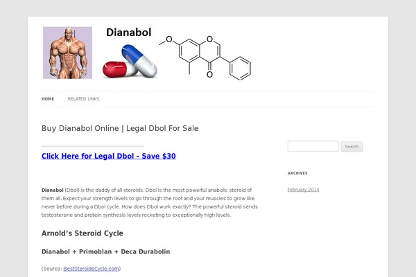Twenty Twelve theme site design template sample