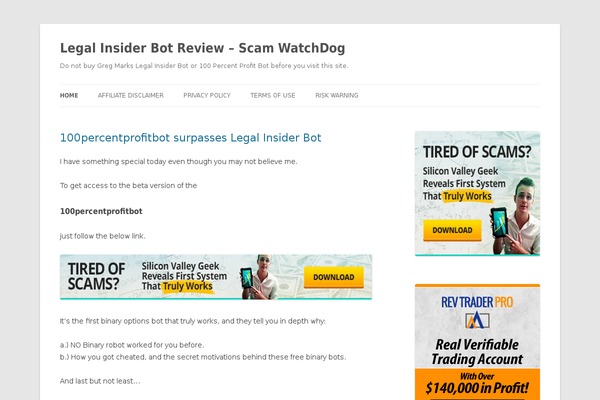 Twenty Twelve theme site design template sample