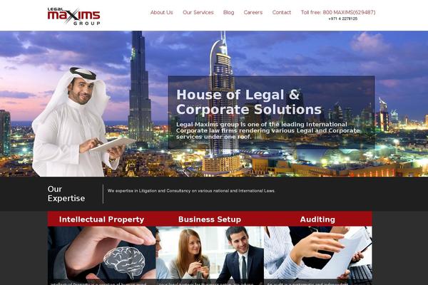 legalmaxims.com site used Legalnew-2