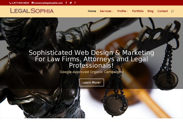 Divi theme site design template sample