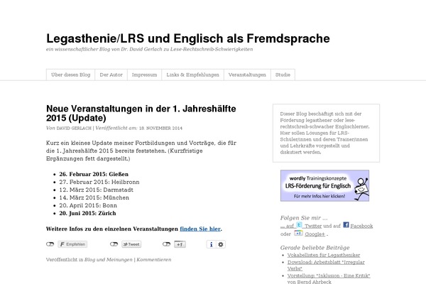 legasthenie-englisch.de site used Buddymatic12