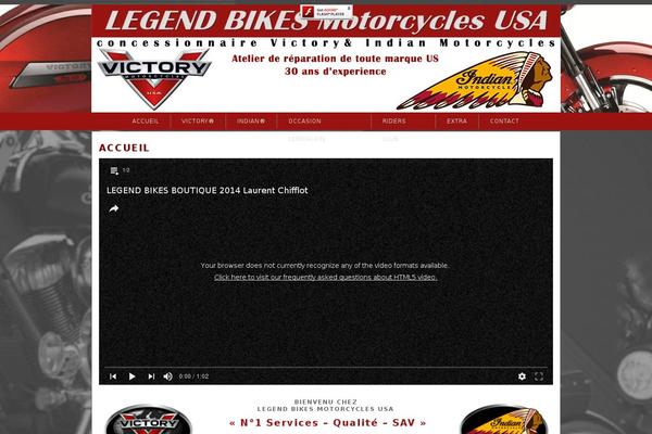 legend-bikes.fr site used Legendbikes22