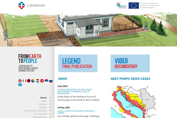 legend-geothermalenergy.eu site used Legend2013