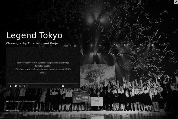legend-tokyo.com site used Legend2012