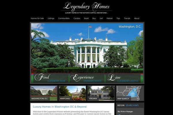 legendaryhomes.com site used Agentpress Two
