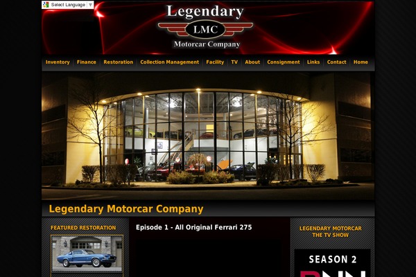 Automotive theme websites examples