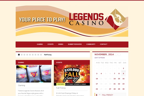 legendscasino.com site used Legends
