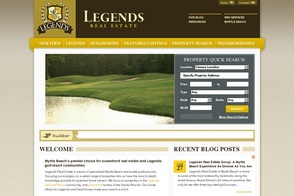 Monarch theme site design template sample