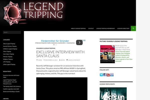 Twenty Fourteen theme site design template sample