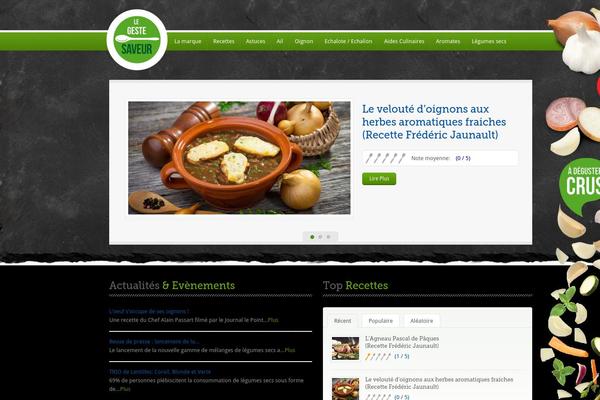legestesaveur.com site used Food Recipes