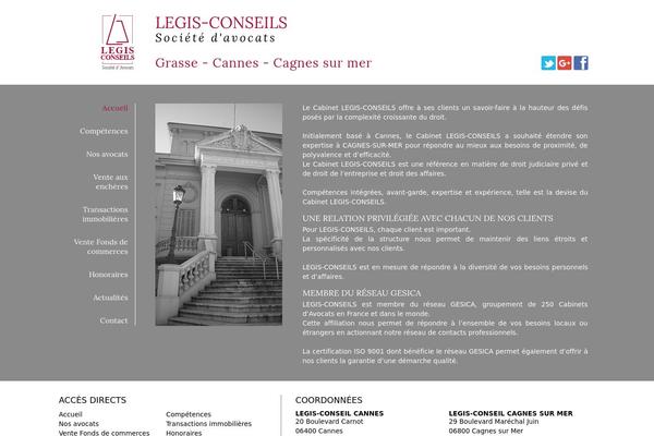 legis-conseils.com site used Legis