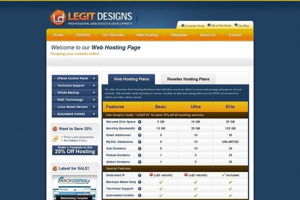 OceanWP theme site design template sample