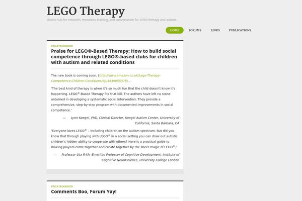 legotherapy.com site used Fontana