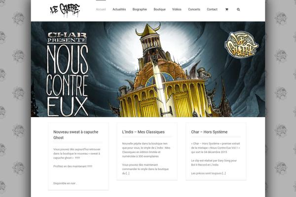 Site using GigPress plugin