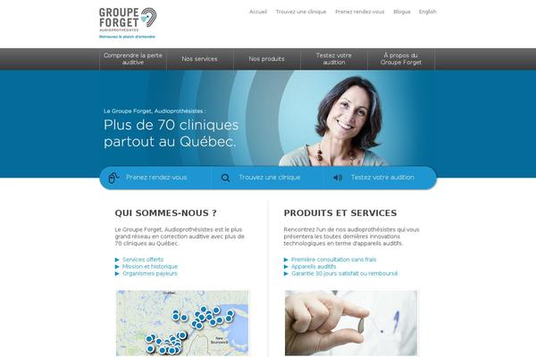 legroupeforget.com site used Forget2013