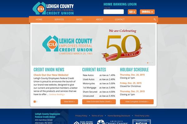 lehighcountycreditunion.com site used Lehigh