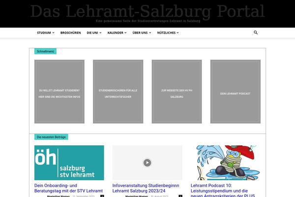 lehramt-salzburg.at site used Newspaper