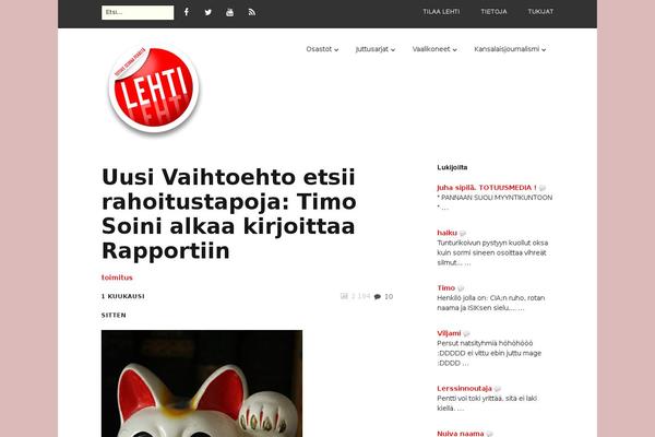 lehtilehti.fi site used Lehti-child
