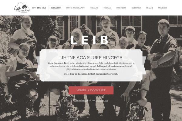 leib theme websites examples