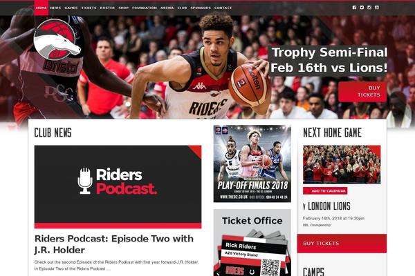 leicesterriders.co.uk site used Leicester-riders