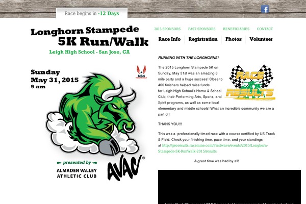 leighstampede.com site used Stampede