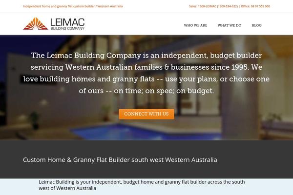 leimacbuilding.com.au site used Leimac-building