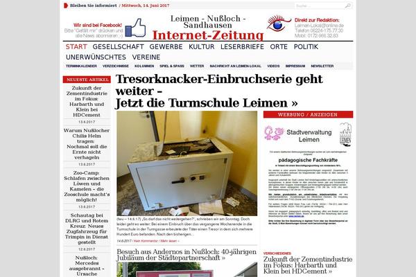 leimenblog.de site used Wpnewspaper153
