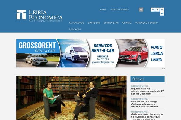 leiriaeconomica.com site used Leiriaeconomica