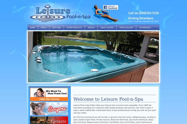 leisurepoolnspa.com site used Leisurepoolnspa