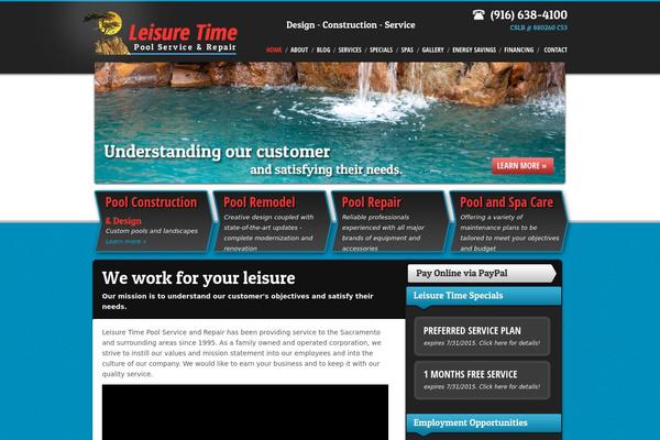 leisuretimepool.com site used Wpool