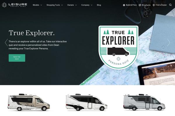 leisurevans.com site used Ltv-wp