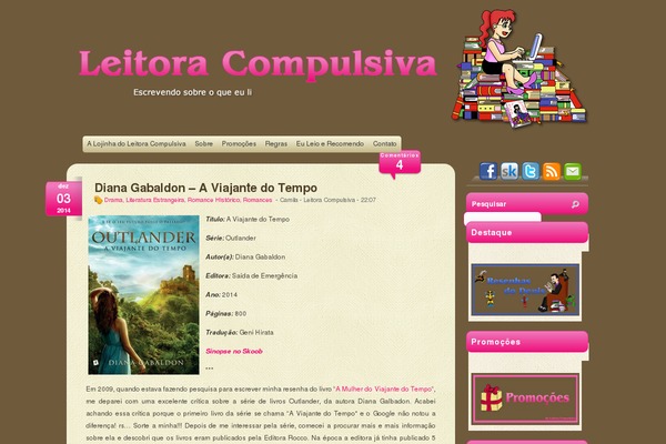 leitoracompulsiva.com.br site used Travelify