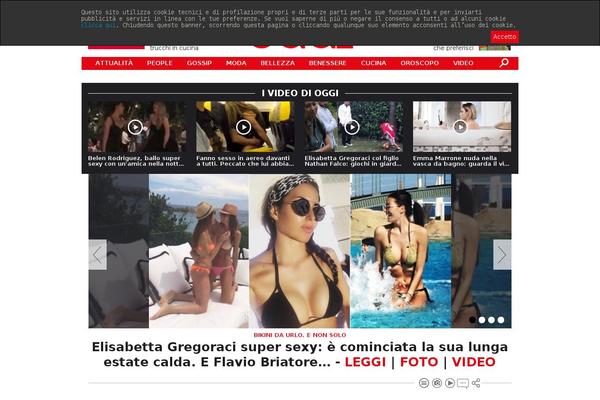 leiweb.it site used Simplemag-corriere-child