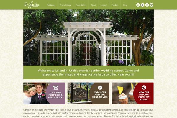 lejardinweddings.com site used Lejardin