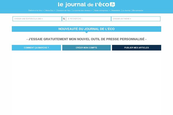 lejournaldeleco.fr site used Jde2015