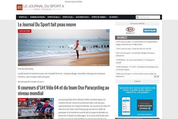 lejournaldusport.fr site used Jds