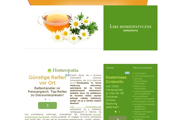 lekihomeopatyczne.pl site used Herbal_medicine
