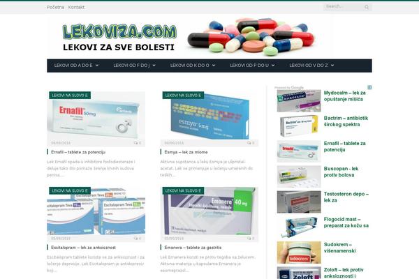 SmartMag theme site design template sample