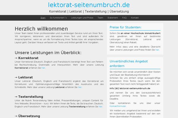 lektorat-seitenumbruch.de site used BlueGray