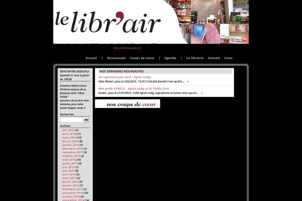 lelibrair.fr site used Sandbox