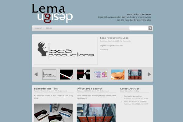 WP-Creativix theme site design template sample