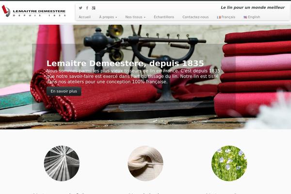 Customizr theme site design template sample