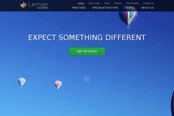 leman.ie site used Lemans-theme