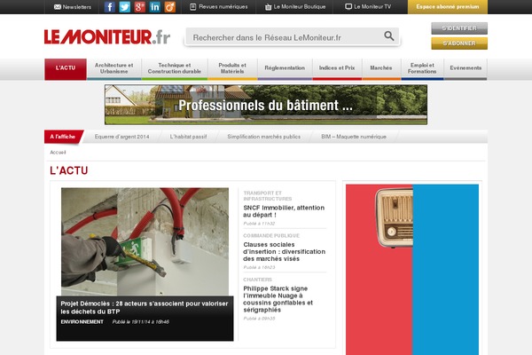 lemoniteur-expert.com site used Lemoniteur